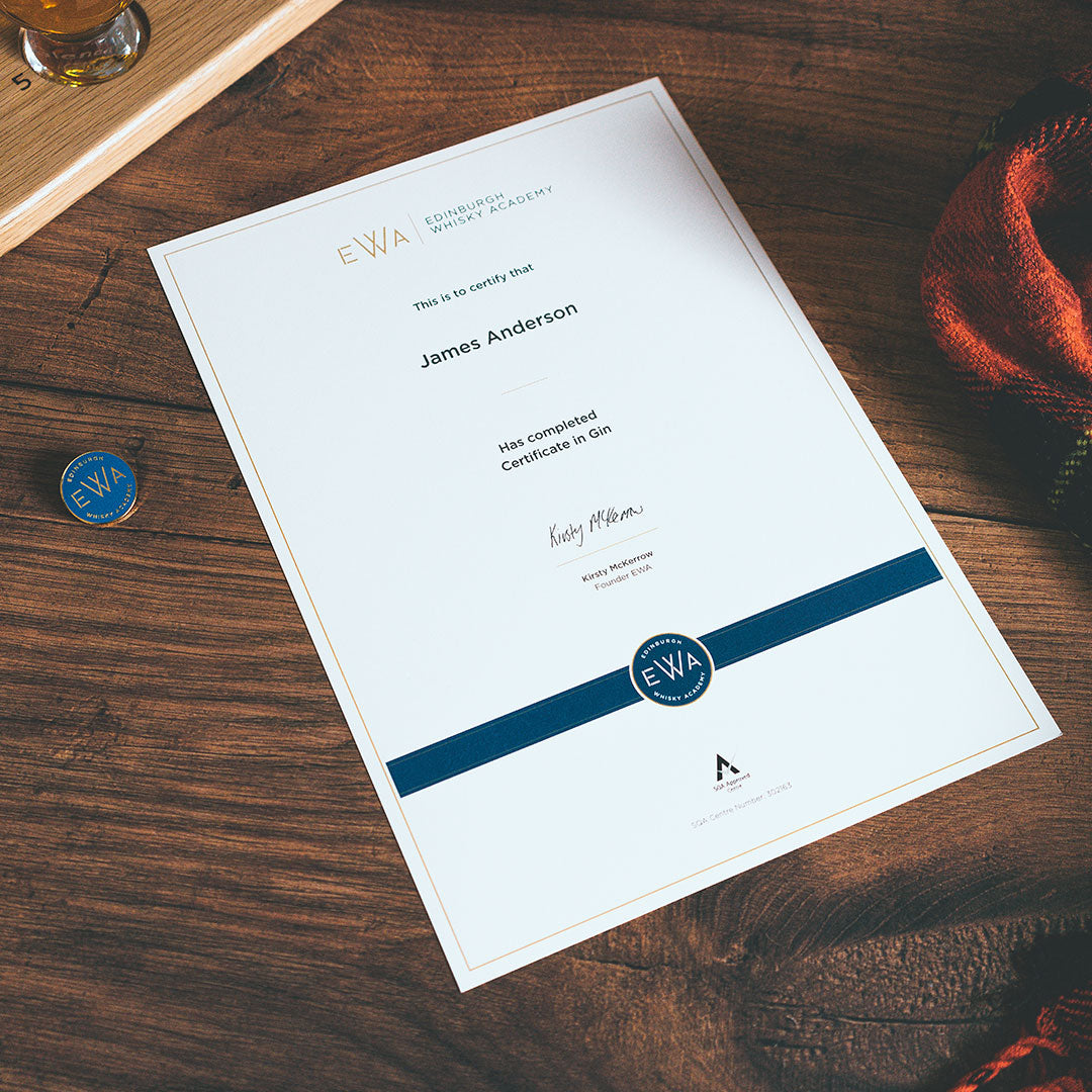 EWA Certificate in Gin
